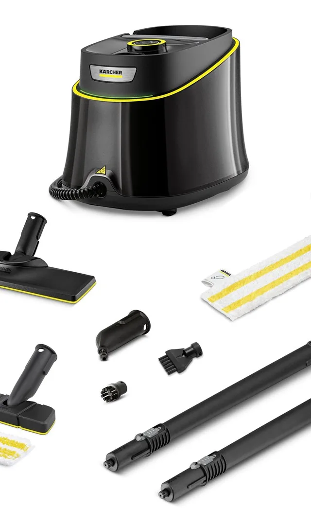 KäRcher 1.513-436.0 Steam Cleaner Cylinder Steam Cleaner 1 L 1900 W Black