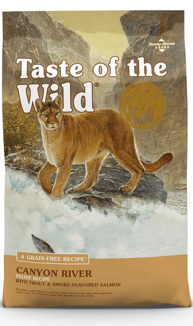 TASTE OF THE WILD Canyon River - Dry Cat Food - 2kg