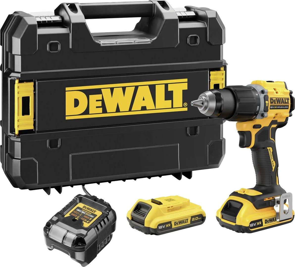 DEWALT Screwdriver UD 18V DCD799D2T 2x2.0Ah