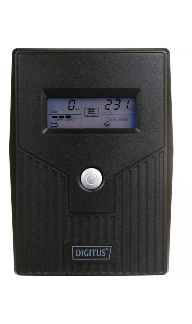 UPS Line-Ineractive LCD BASIC 800VA/480W 1x12V/9A AVR 2x Schuko CEE 7/3