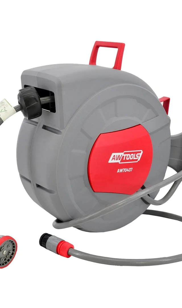 AW GARDEN HOSE ON REEL 1/2 15m