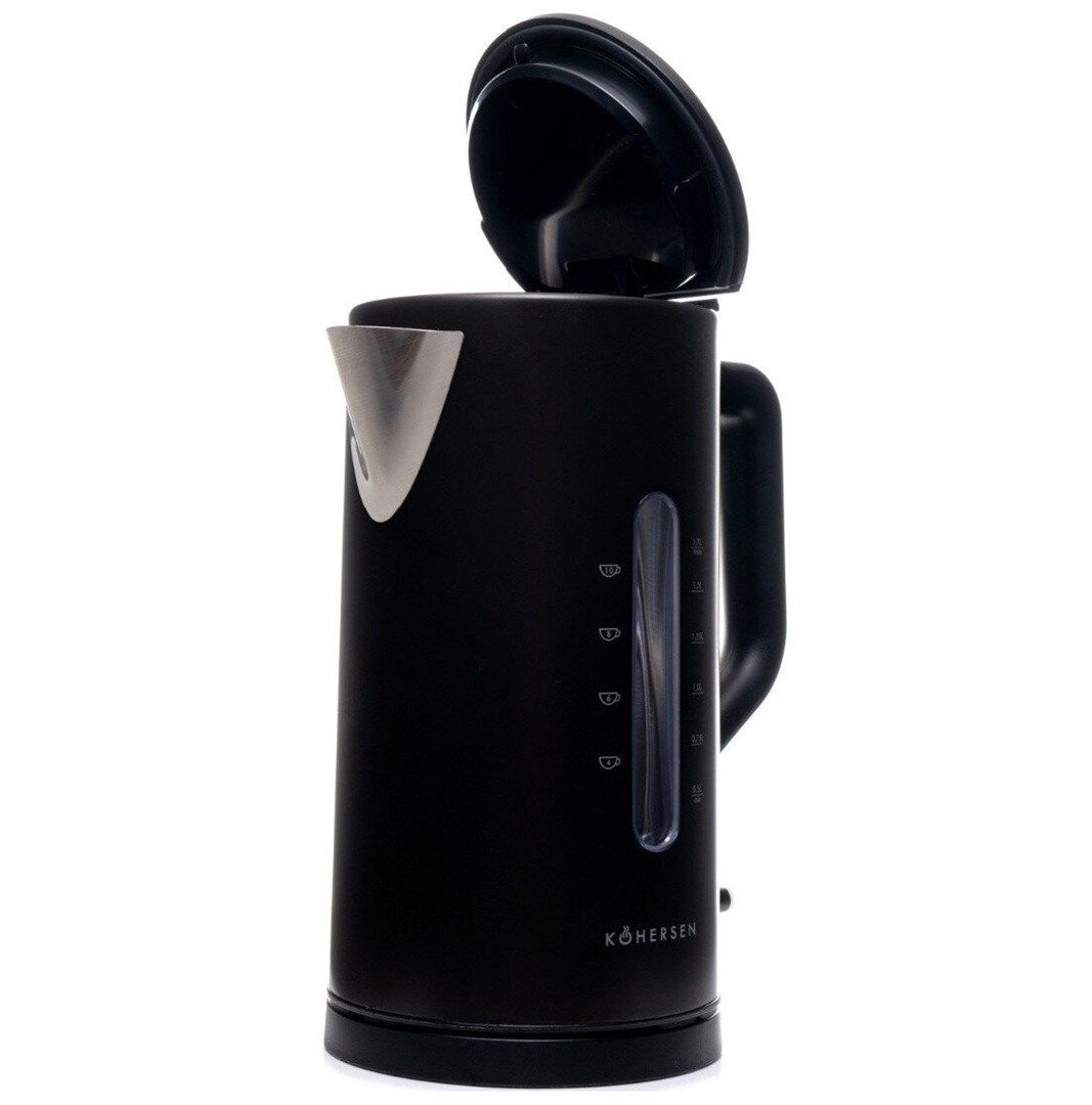 Kohersen Modern Matt Electric Kettle A451 Black