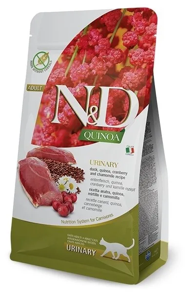 FARMINA N D CAT QUINOA URINARY DUCK 5 KG