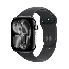 Apple Watch Series 11Â GPS Cellular 46mm Space Grey Aluminium Case With Black Sport Band - S/M