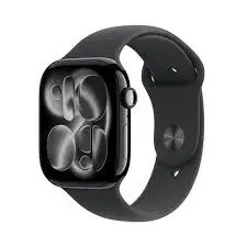 Apple Watch Series 11Â GPS Cellular 46mm Space Grey Aluminium Case With Black Sport Band - S/M