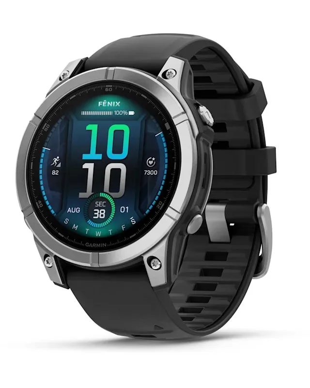 Garmin Fenix E (47mm) Schwarz/Silber