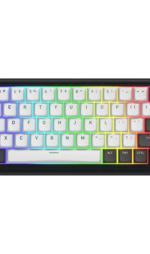 HATOR Skyfall Pro Wireless 65 keyboard Gaming USB + RF Wireless + Bluetooth QWERTY US English Black, Grey