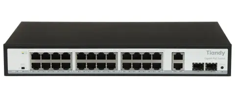 POE SWITCH TC-P3S028 SPEC:G/2422/AT/280 24-PORT SFP TIANDY