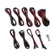 CableMod C-Series PRO ModMesh Cable Kit FüR RMi/RMx/RM (Black Label) - Schwarz/Rot