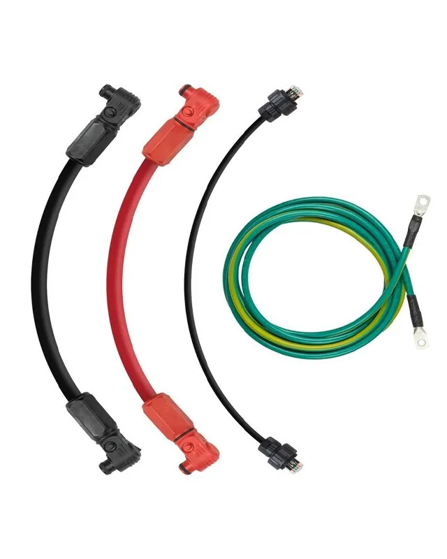 Set of connection cables for SolarEdge home energy