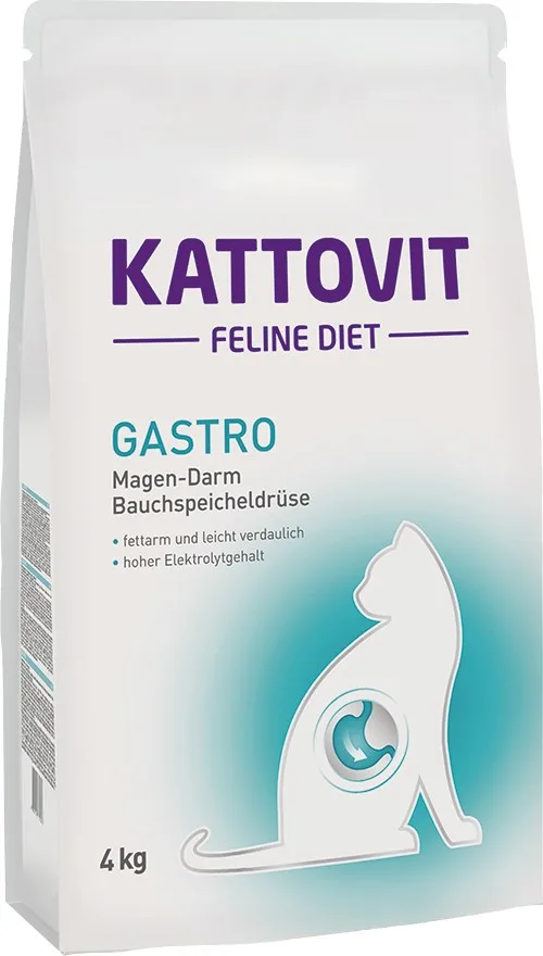Kattovit Gastro 4kg Cats Dry Food Adult Vegetable