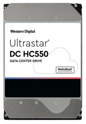 Western Digital Ultrastar DC HC550 internal hard drive 18 TB 7200 RPM 512 MB 3.5" Serial ATA III