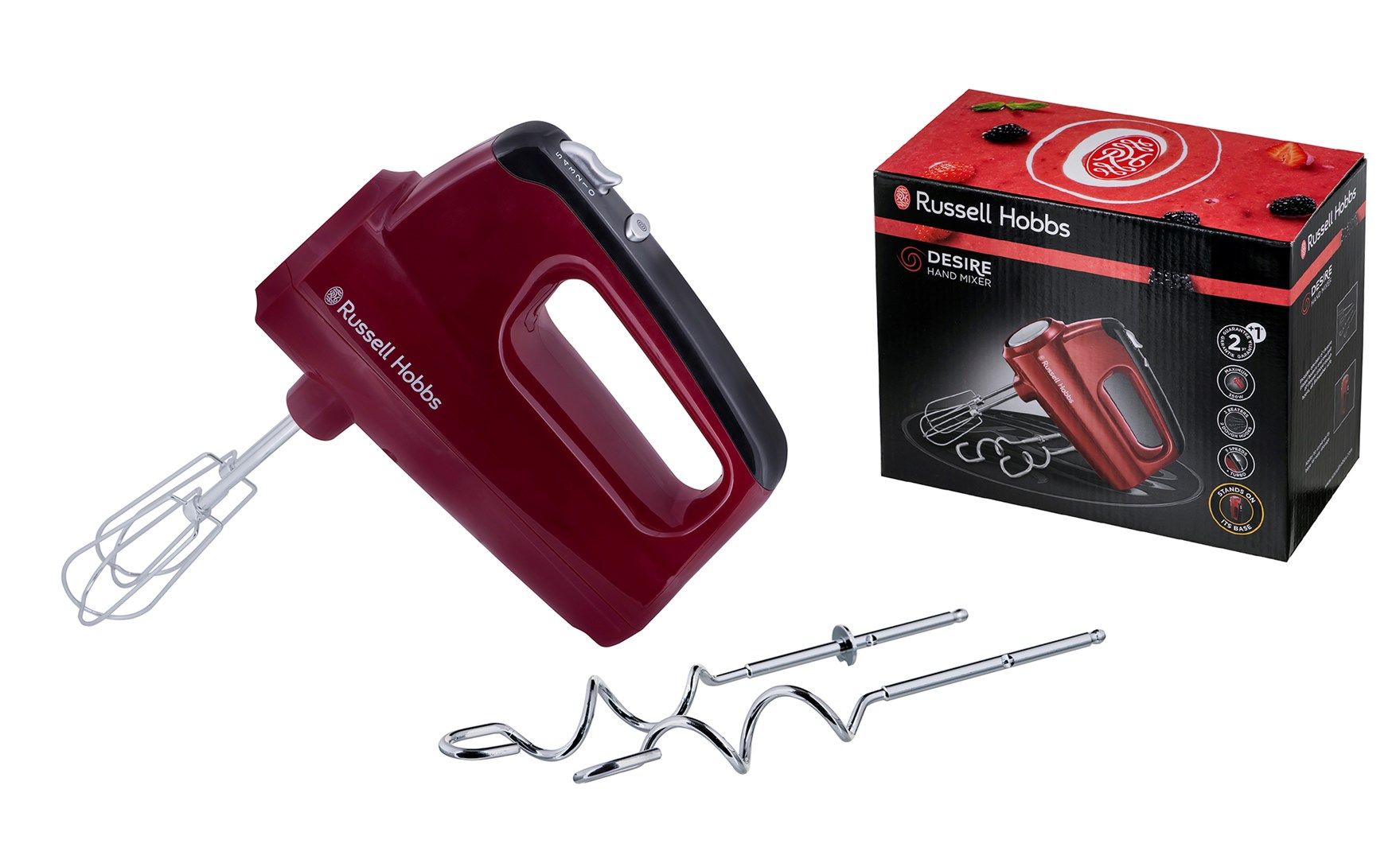 Russell Hobbs 24670-56 Mixer Hand Mixer 350 W Red