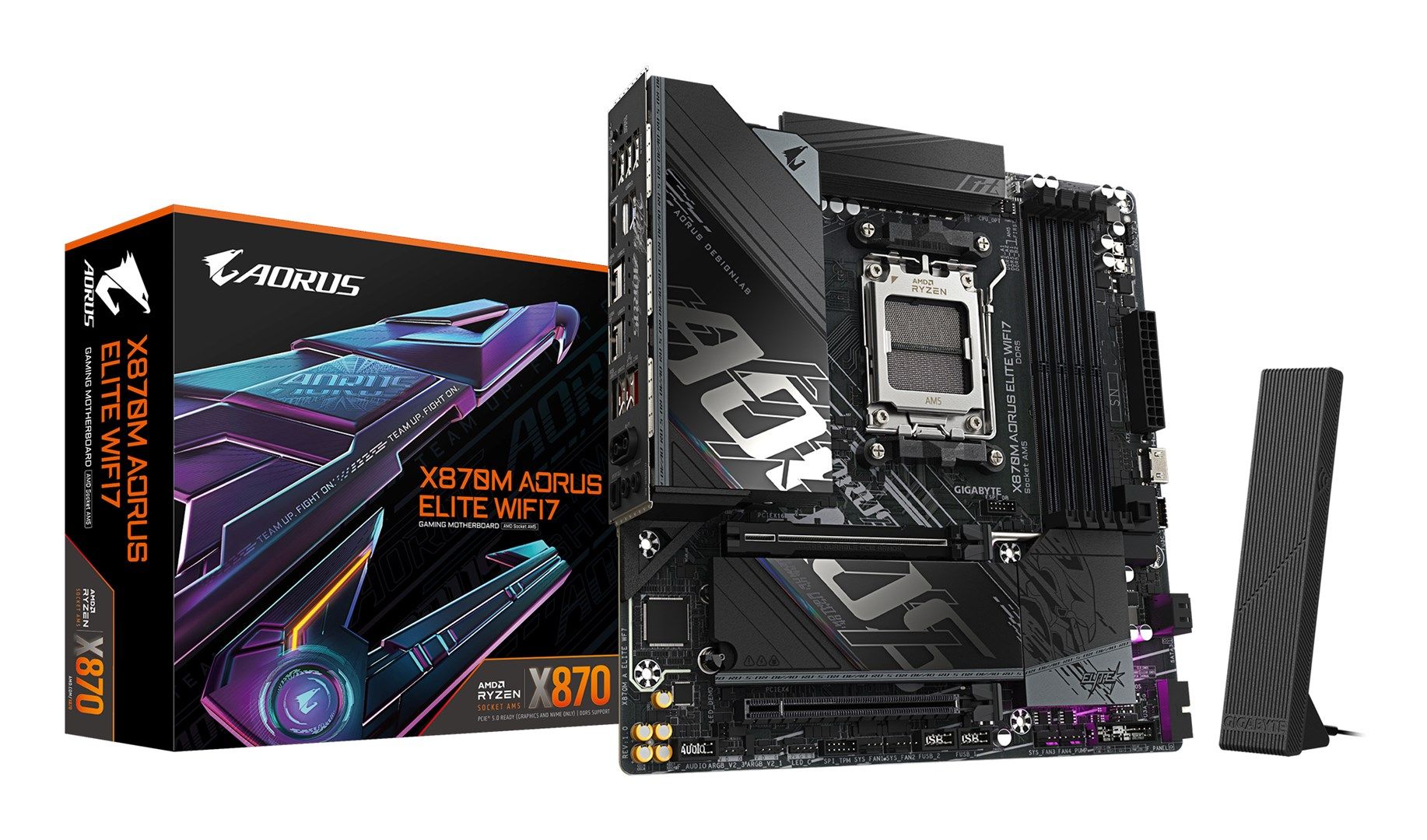 Gigabyte X870M AORUS ELITE WIFI7 (X870,AM5,ATX,DDR