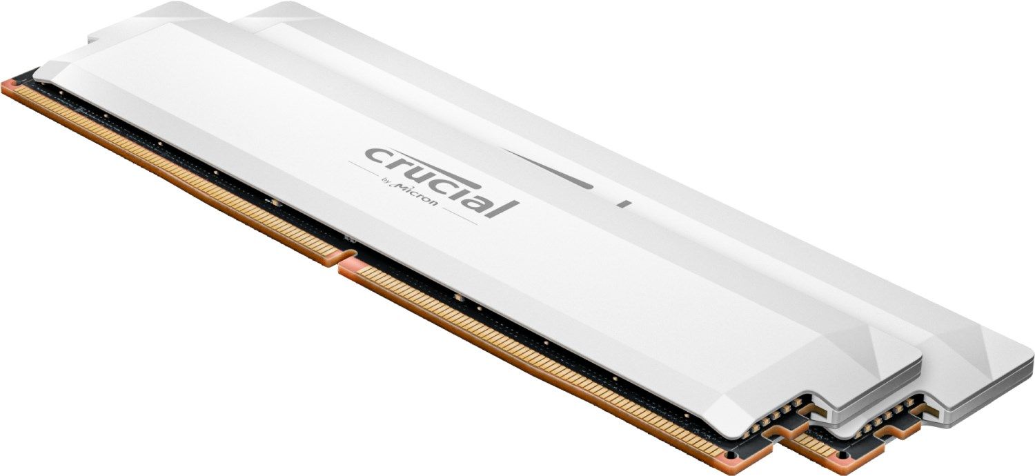 Crucial Pro 64GB (2x32GB) DDR5 6000MHz CL40 Desktop Memory