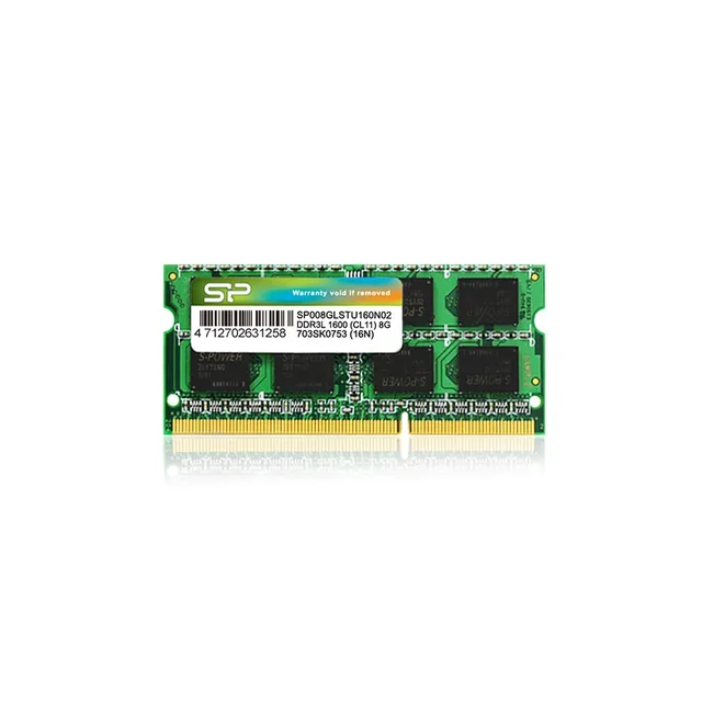 Silicon Power 8GB DDR3L SO-DIMM Memory Module 1 X 8 GB 1600 MHz