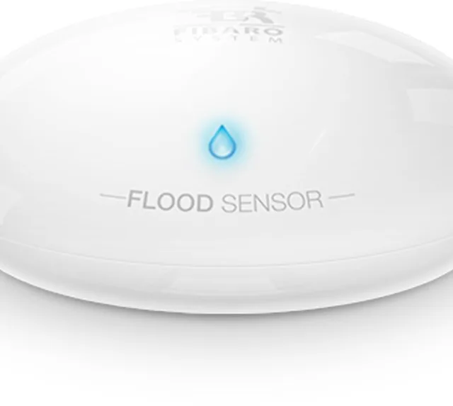 Fibaro FGFS-101-ZW5 Temperature/Humidity Sensor Indoor/Outdoor Temperature Humidity Sensor Freestanding Wireless