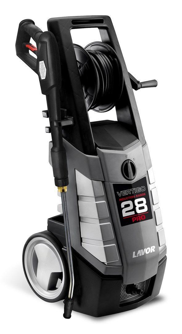 LAVOR Vertigo 28 Pro Pressure Washer Upright Electric 510 L/H 2800 W Black Grey