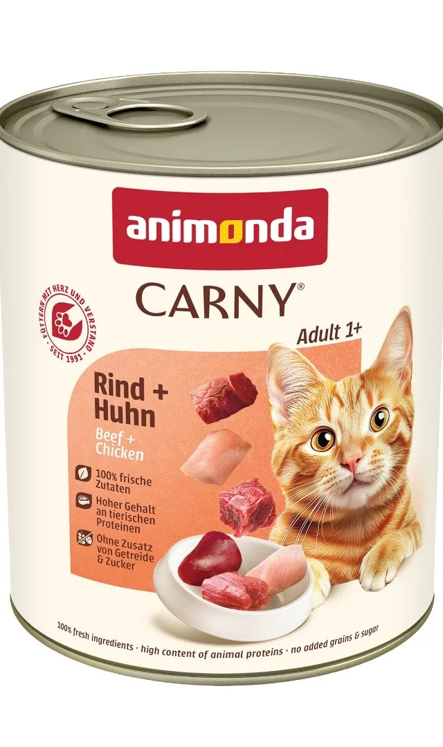 Animonda Carny Adult Beef With Chicken 800 G