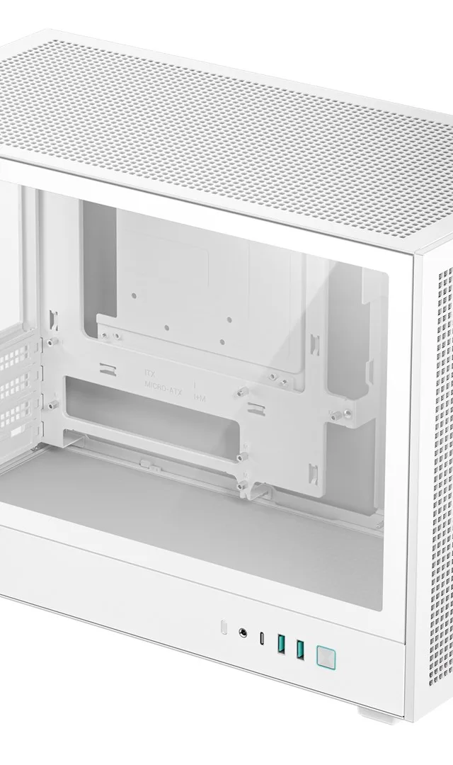 DeepCool CH260 Micro Tower Case - White