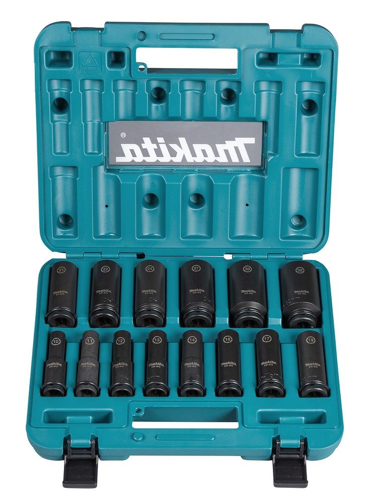 Makita E-16586 Impact Socket Impact Socket Set Black Green