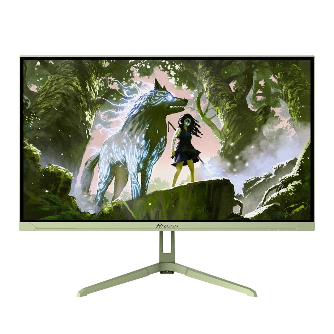 Arozzi Nova 24” Computer Monitor 60.5 Cm (23.8 ) 1920 X 1080 Pixels Full HD LED Green