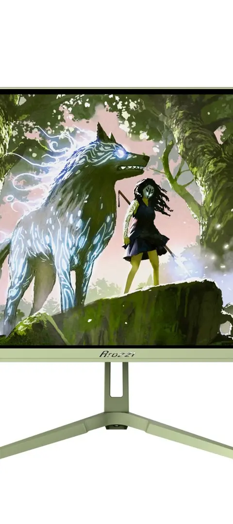 Arozzi Nova 24” Computer Monitor 60.5 Cm (23.8 ) 1920 X 1080 Pixels Full HD LED Green