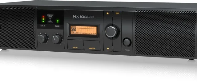 Behringer NX1000D Audio Amplifier Performance/Stage Black