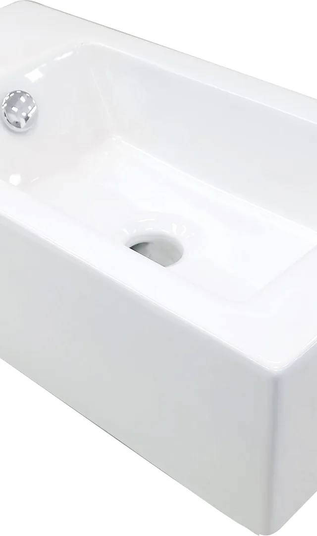 Umywalka Ceramiczna Nablatowa Lewa