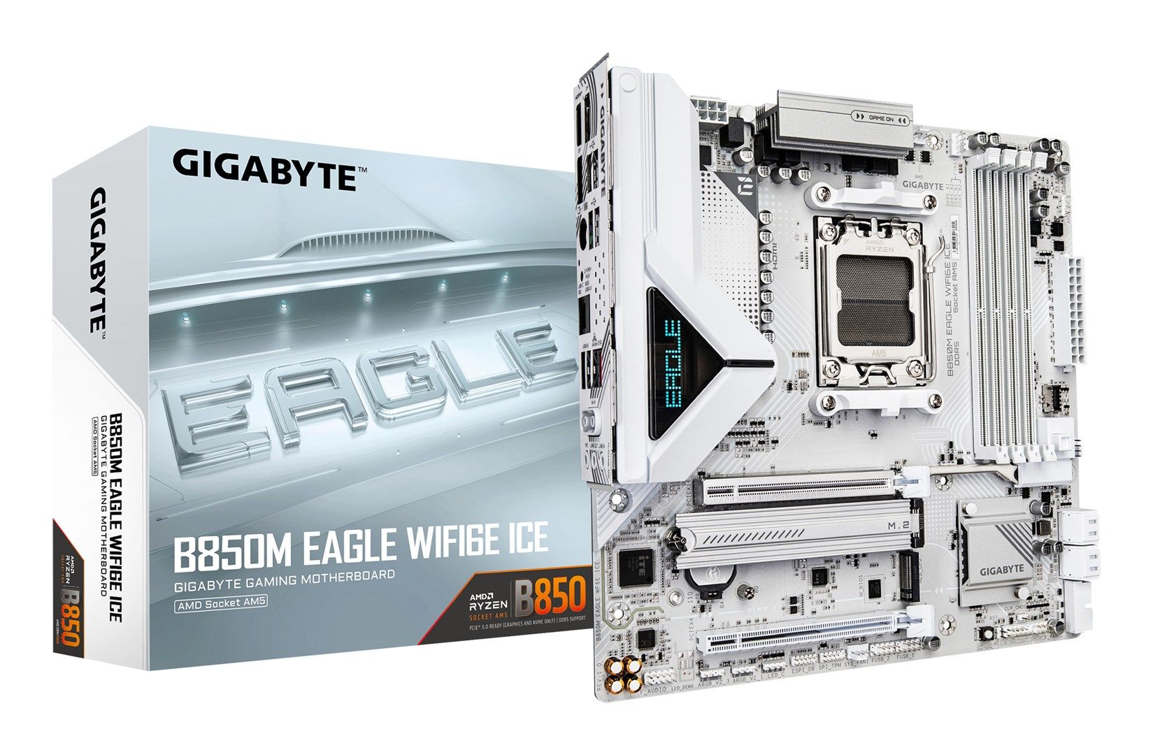 B850M Eagle WiFi6E ICE (B850,AM5,MATX,DDR5)