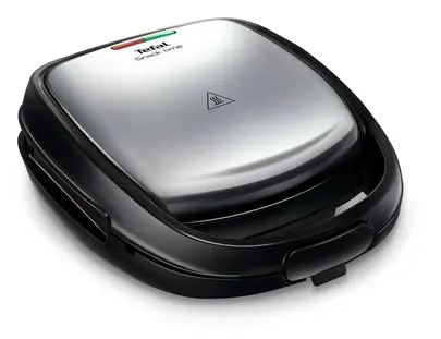 Tefal SW341D12 Sandwich Maker 700 W Black Stainless Steel