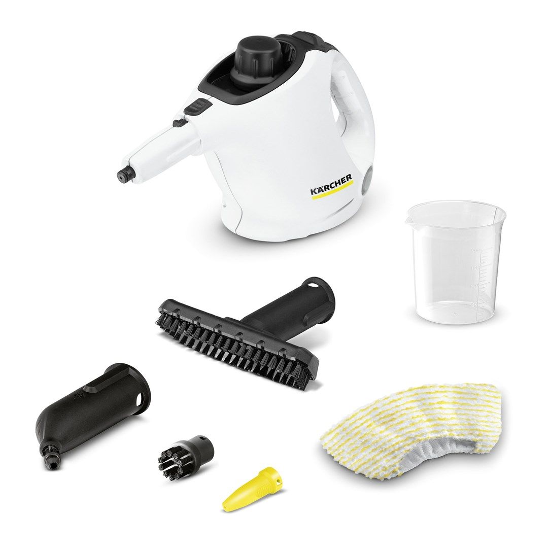 KäRcher SC 1 Cylinder Steam Cleaner 1200 W Black White