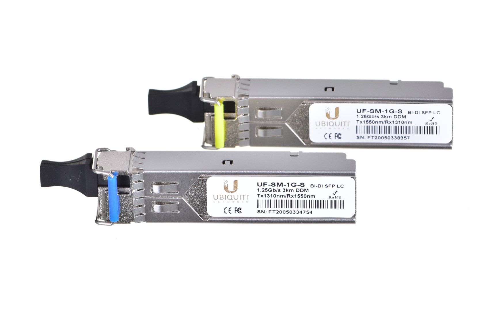 Ubiquiti 1.25G SFP Module - Single Mode, 3km, LC, WDM