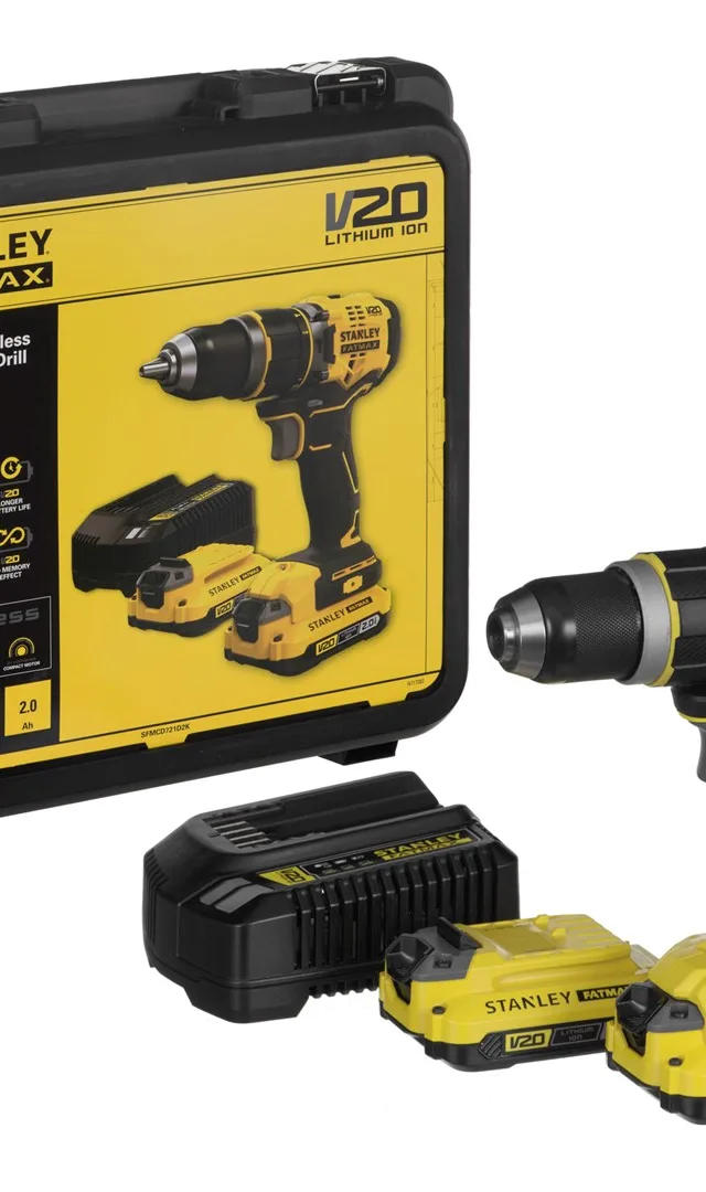 STANLEY SFMCD721D2K Cordless Drill 18V