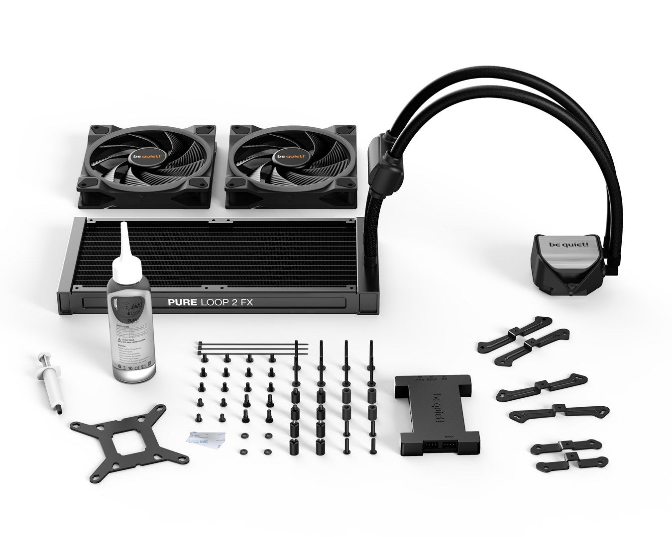 K Cooler WasserküHlung Be Quiet Pure Loop 2 FX 280mm ARGB