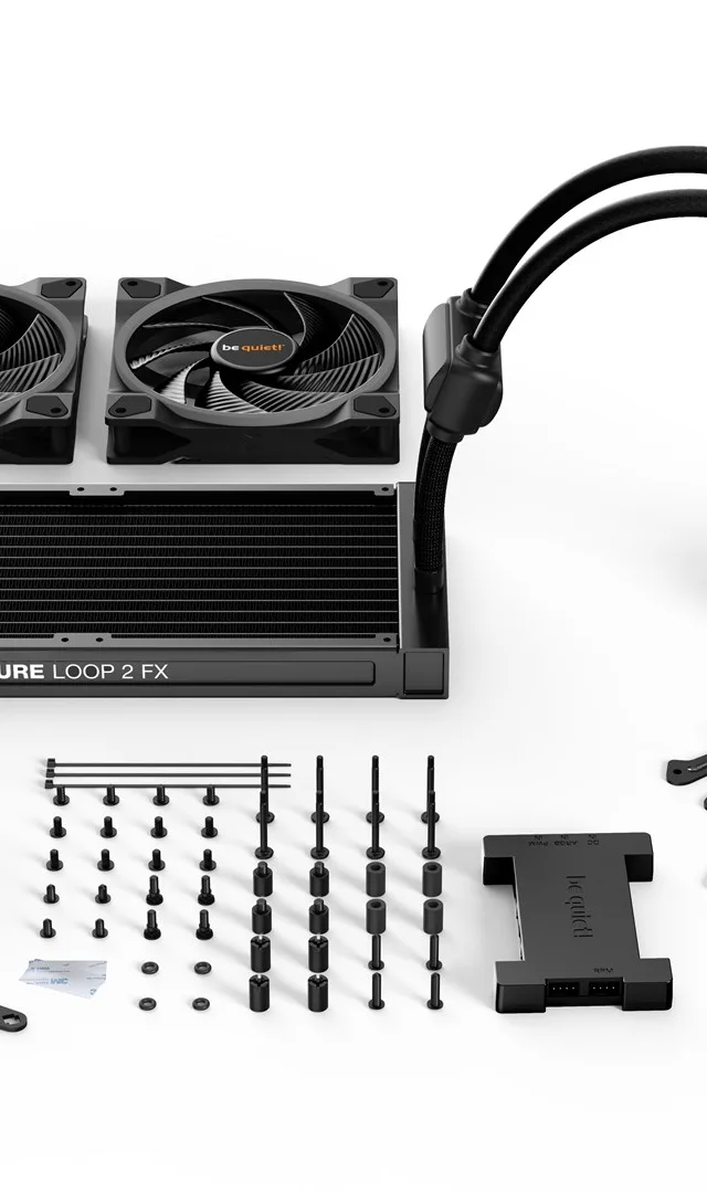K Cooler WasserküHlung Be Quiet Pure Loop 2 FX 280mm ARGB