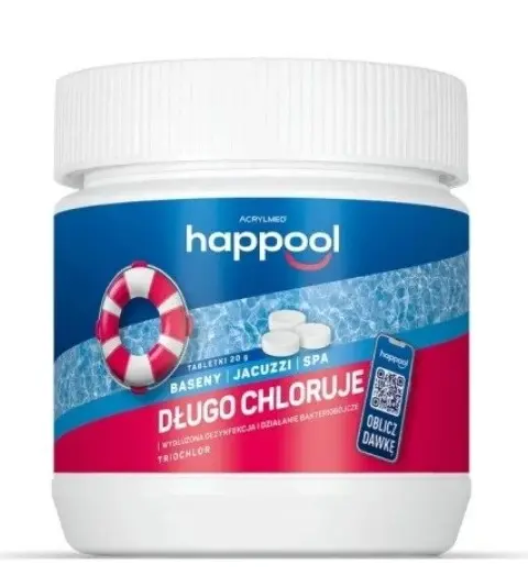 Acrylmed TRIOCHLOR Slow-Release Chlorine Tablets 20 G / 0 4 Kg