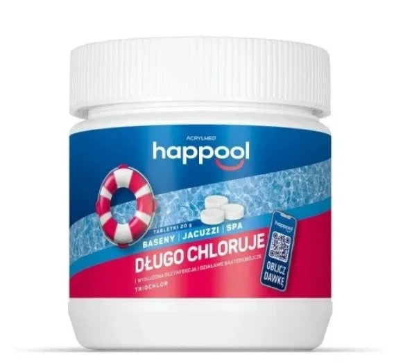 Acrylmed TRIOCHLOR Slow-Release Chlorine Tablets 20 G / 0 4 Kg