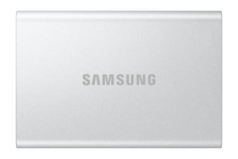 TB Samsung Portable T7 Resurrected USB-C 3.1 (10Gb/?S) Silver Externe Hard Drive SSD 2