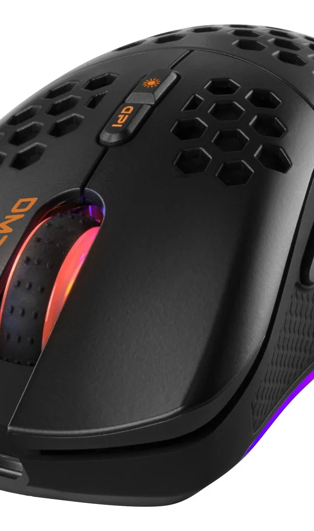 Deltaco Gaming Mouse DM220 Wireless, RGB, Black