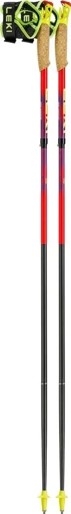 LEKI TRL Ultratrail FX One Trekking Poles 115 Cm Red