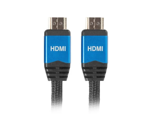 Lanberg HDMI Cable, 1m, HDMI Type A, Black