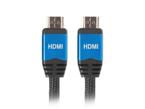 Lanberg HDMI Cable, 1m, HDMI Type A, Black