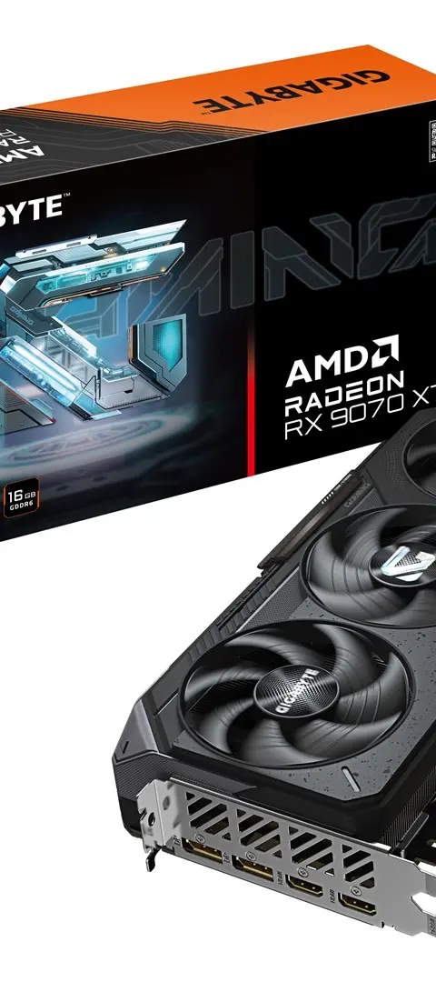 RX 9070 XT 16GB Gigabyte Radeon Gaming OC GDDR6 3Fan