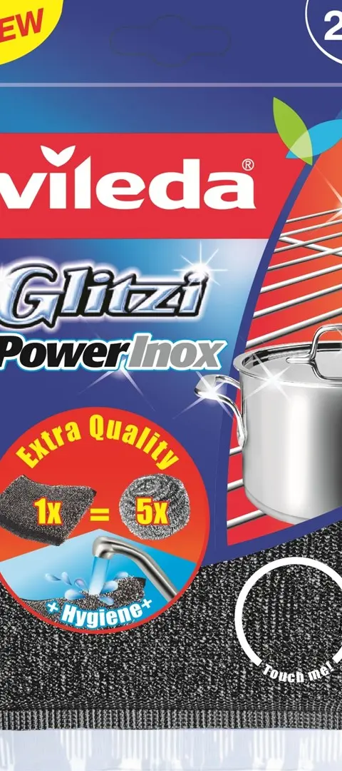 Sponge Vileda Glitzi Power Inox 2 Pc(S)
