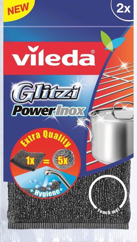 Sponge Vileda Glitzi Power Inox 2 Pc(S)