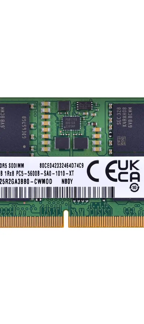Samsung SO-DIMM 16GB DDR5 1Rx8 5600MHz PC5-44800 M425R2GA3BB0-CWM
