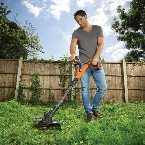 Black Decker STC1840EPC-QW 30 Cm 18 W Battery Black Orange