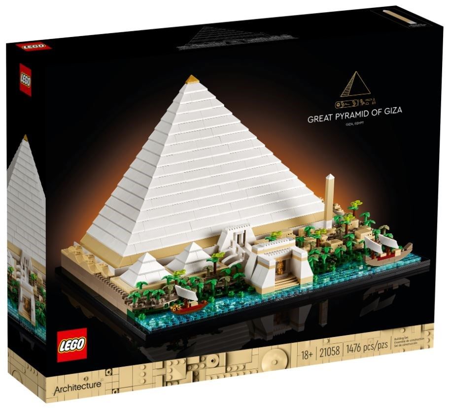 LEGO ARCHITECTURE Cheops-Pyramide 21058