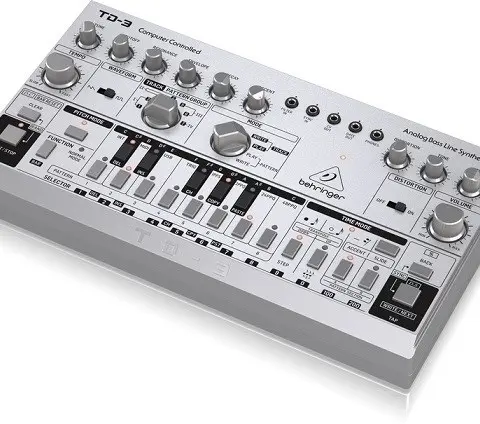 Behringer TD-3-SR Syntezator Linii Basowej Silver